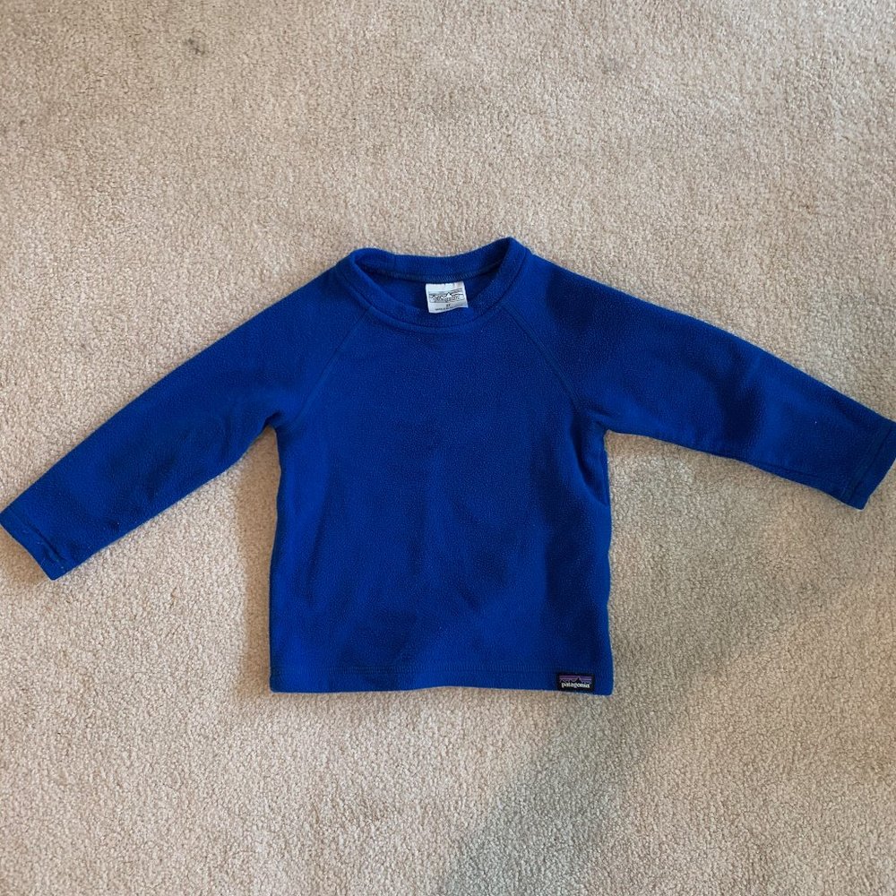 Patagonia Blue Fleece Layer 2T